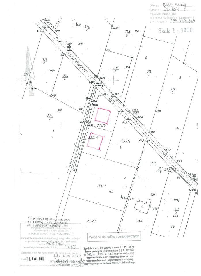 Działka budowlana Małe Rudy Florentowo, ul. Szlak Królewski