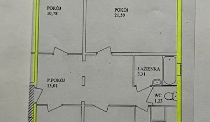 Mieszkanie 4-pokojowe Bełchatów, os. Słoneczne
