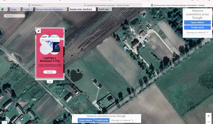 Działka budowlana Sambród