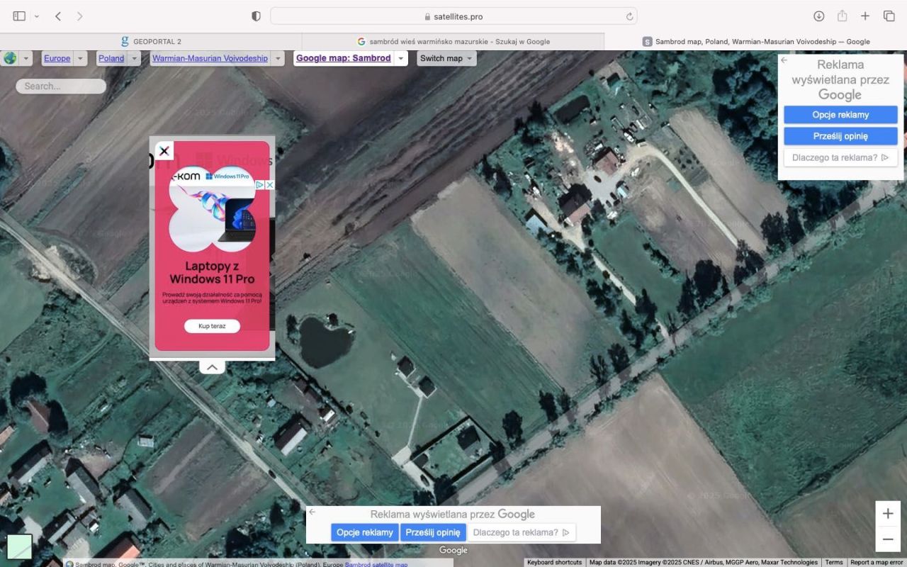 Działka budowlana Sambród