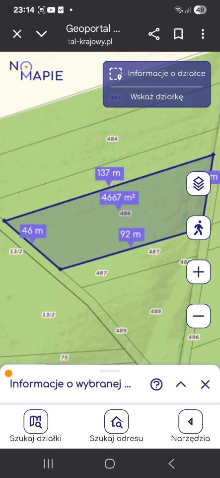 Działka leśna Rutki-Nowiny. Zdjęcie 7