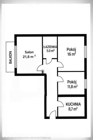 Mieszkanie 3-pokojowe Pisz, ul. Warszawska. Zdjęcie 1