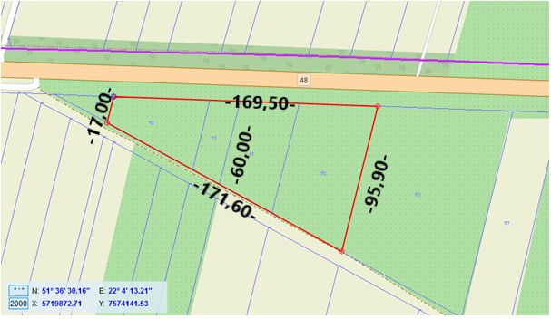 Działka inwestycyjna Białki Dolne. Zdjęcie 4