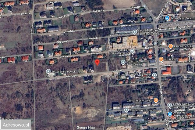 Działka inwestycyjna Warszawa Białołęka, ul. Ostródzka. Zdjęcie 1