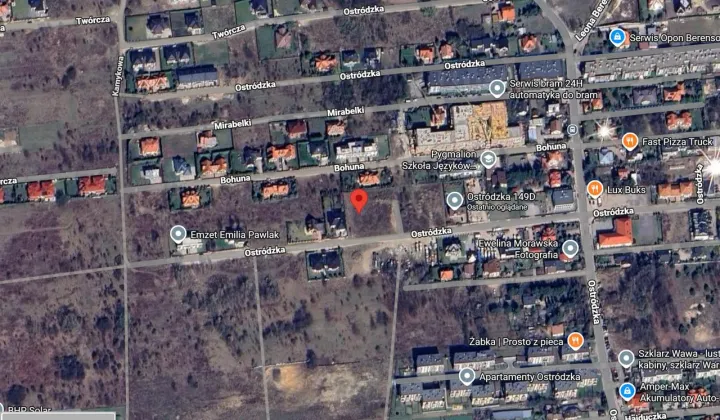 Działka inwestycyjna Warszawa Białołęka, ul. Ostródzka