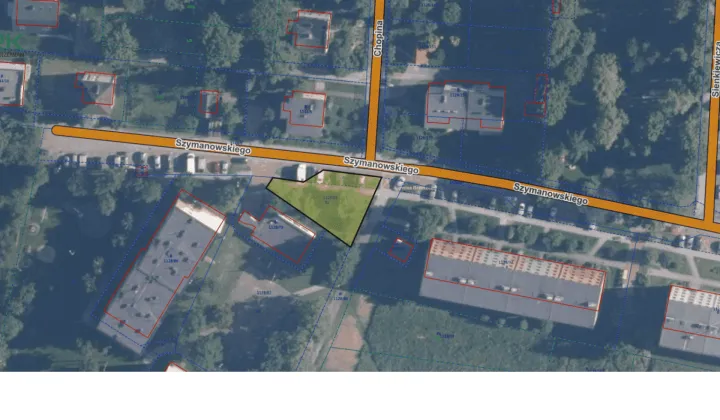 Działka Brzeszcze, ul. Karola Szymanowskiego