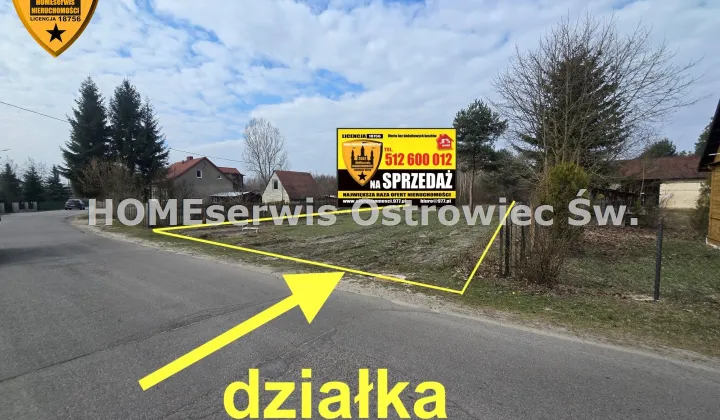 Działka budowlana Kunów