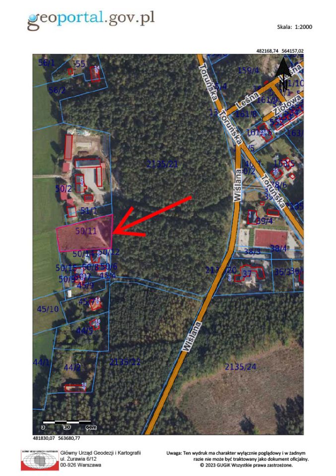 Działka budowlana Silno, ul. Wiślana. Zdjęcie 12