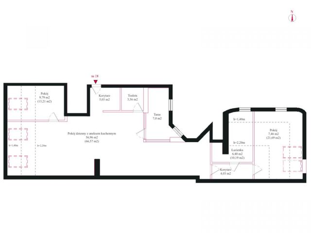 Mieszkanie 3-pokojowe Poznań Centrum, al. Karola Marcinkowskiego. Zdjęcie 9