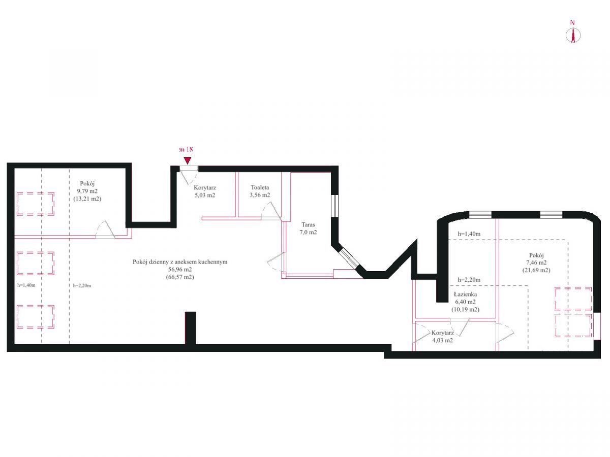 Mieszkanie 3-pokojowe Poznań Centrum, al. Karola Marcinkowskiego. Zdjęcie 9