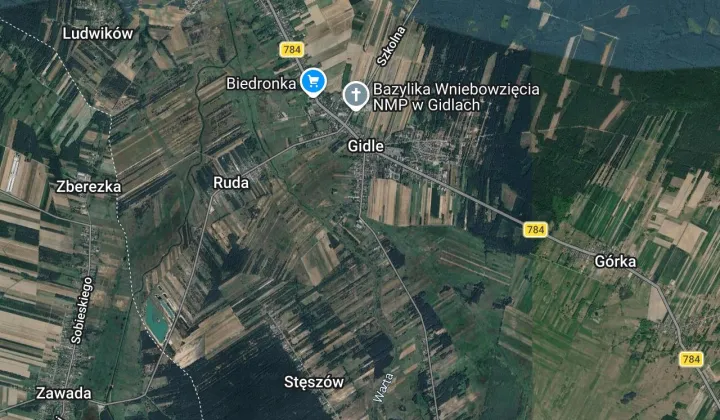 Działka rolna Gidle, ul. Kartuzka