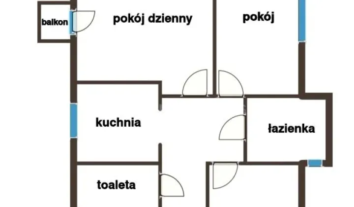 Mieszkanie 3-pokojowe Polanica-Zdrój, ul. Spółdzielców