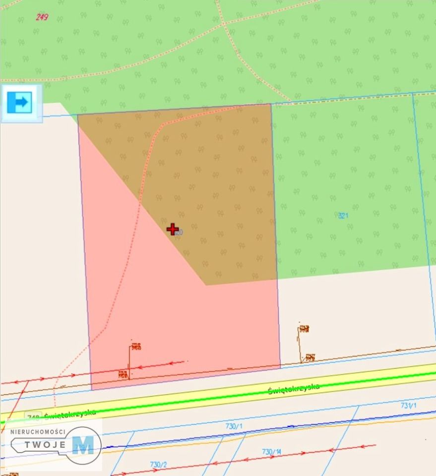 Działka budowlana Chełmce. Zdjęcie 7