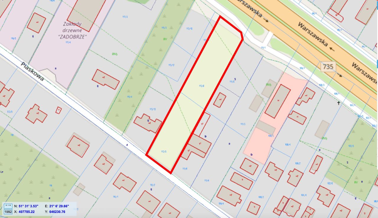 Działka budowlana Jedlińsk, ul. Piaskowa. Zdjęcie 2