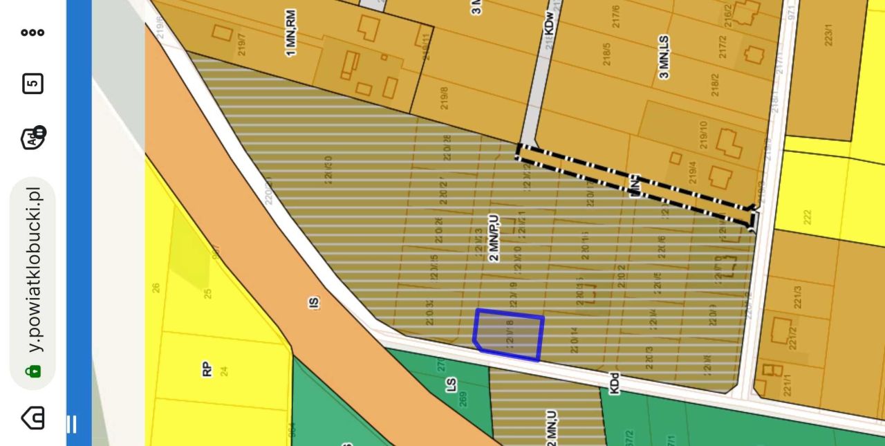 Działka budowlana Wręczyca Wielka, ul. Kolejowa. Zdjęcie 2