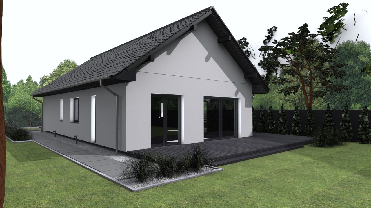 dom wolnostojący, 4 pokoje Byszki, ul. Słoneczna. Zdjęcie 6