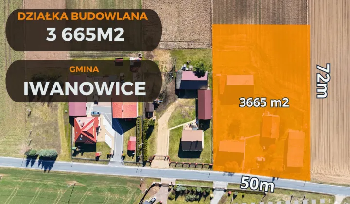 Działka budowlana Iwanowice Włościańskie