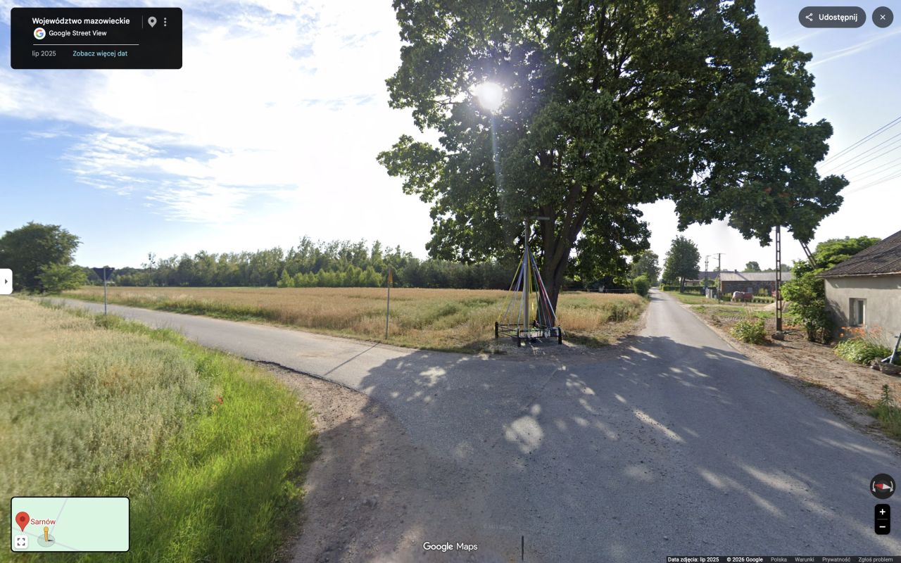 Działka rolno-budowlana Sarnów. Zdjęcie 6