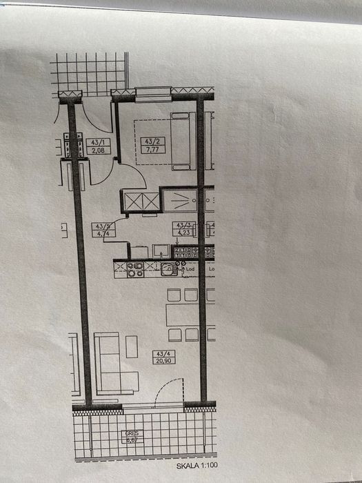 Mieszkanie 2-pokojowe Kąty Rybackie, ul. Polna. Zdjęcie 6