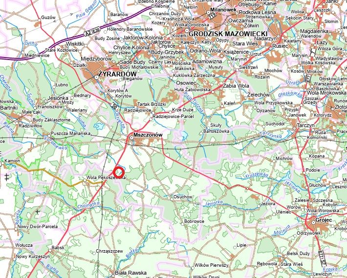 Działka leśna Adamowice, ul. Kominkowa. Zdjęcie 2