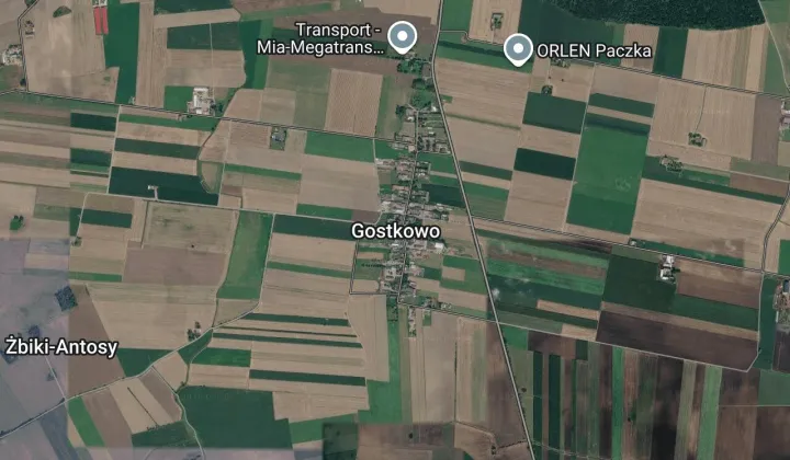 Działka rolna Gostkowo