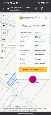 Działka rolno-budowlana Karolinów. Zdjęcie 1