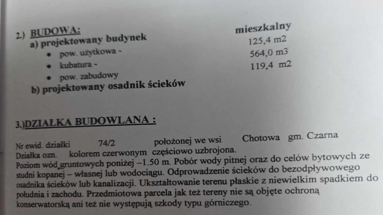dom wolnostojący Chotowa. Zdjęcie 2