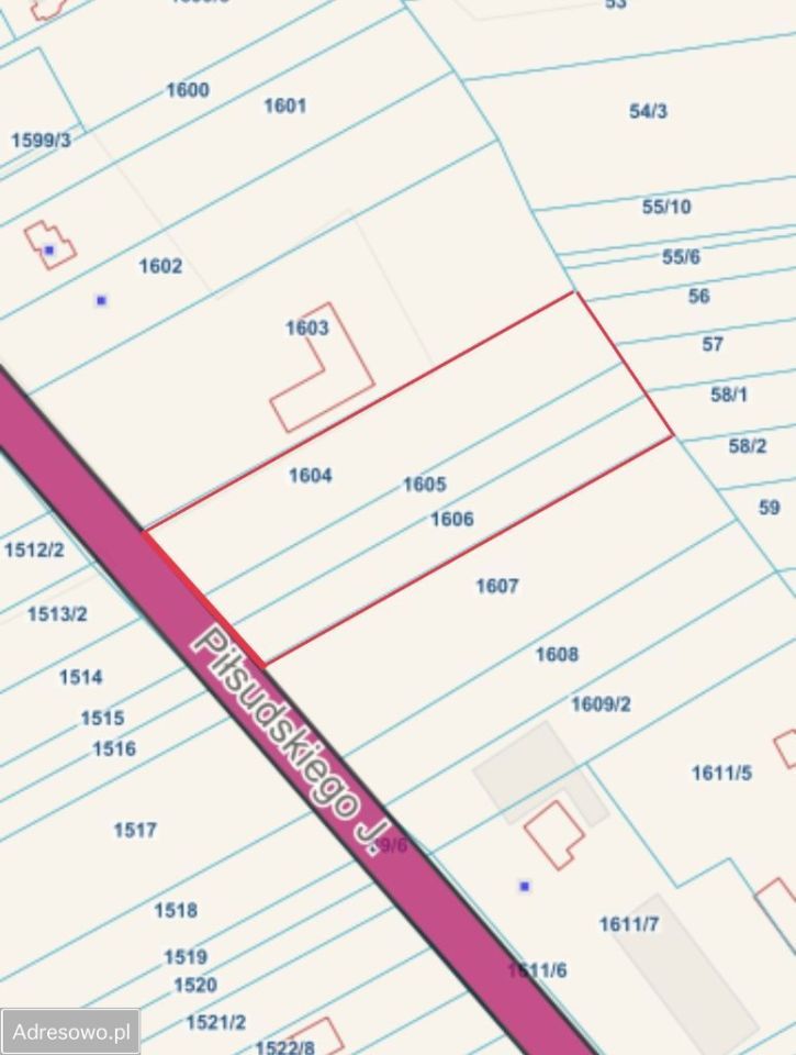 Działka inwestycyjna Modliborzyce, ul. Józefa Piłsudskiego. Zdjęcie 3