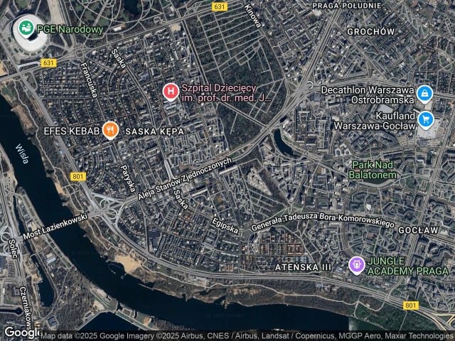 Mieszkanie 1-pokojowe Warszawa Saska Kępa, al. Stanów Zjednoczonych. Zdjęcie 1