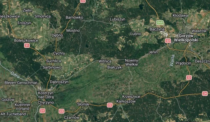 Działka rod Witnica