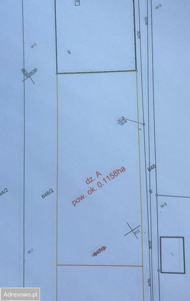 Działka budowlana Bystrzyca, ul. Słoneczna. Zdjęcie 2