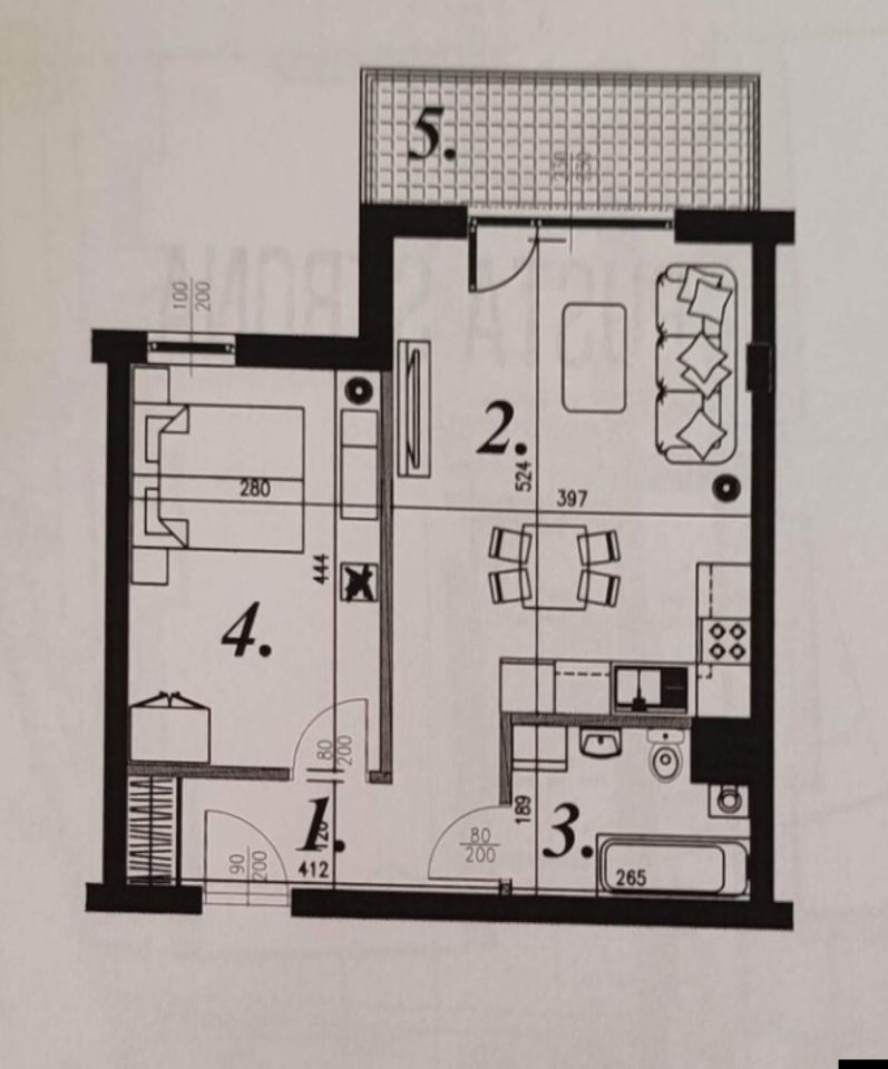 Mieszkanie 2-pokojowe Płońsk, ul. Szkolna. Zdjęcie 7