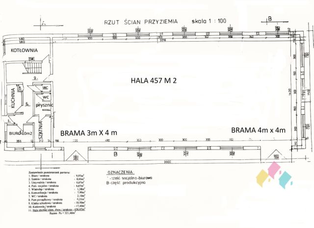 Hala/magazyn Ostróda. Zdjęcie 8