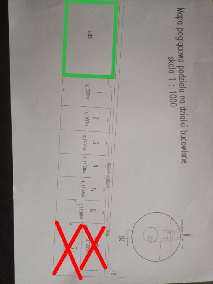 Działka budowlana Dęby Szlacheckie. Zdjęcie 4