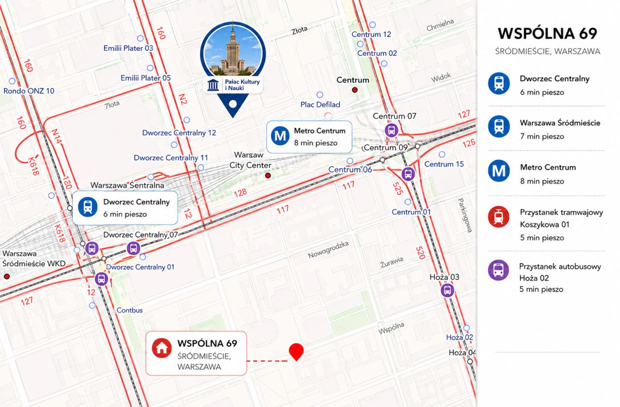 Mieszkanie 2-pokojowe Warszawa Śródmieście, ul. Wspólna. Zdjęcie 11