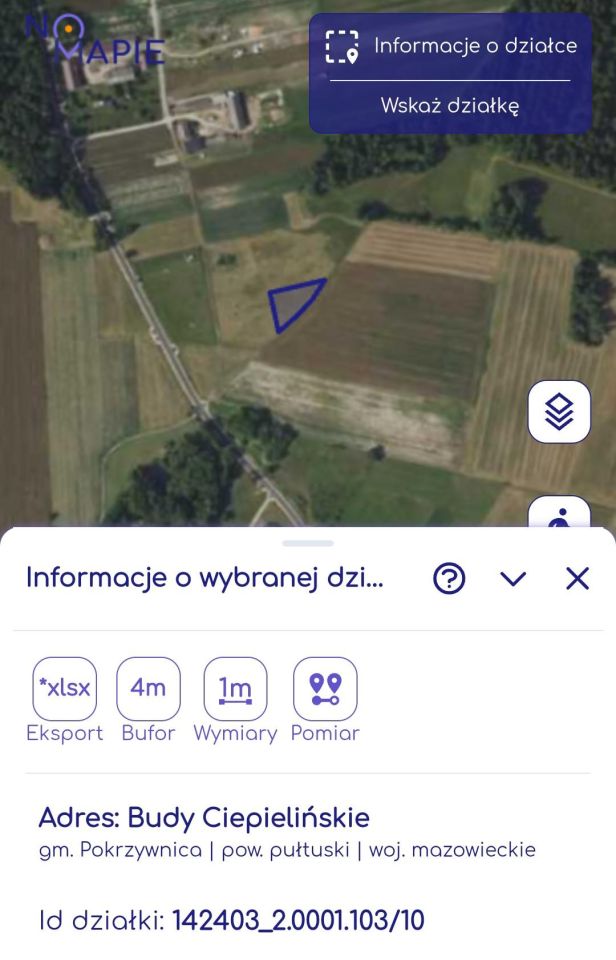 Działka budowlana Budy Ciepielińskie. Zdjęcie 5