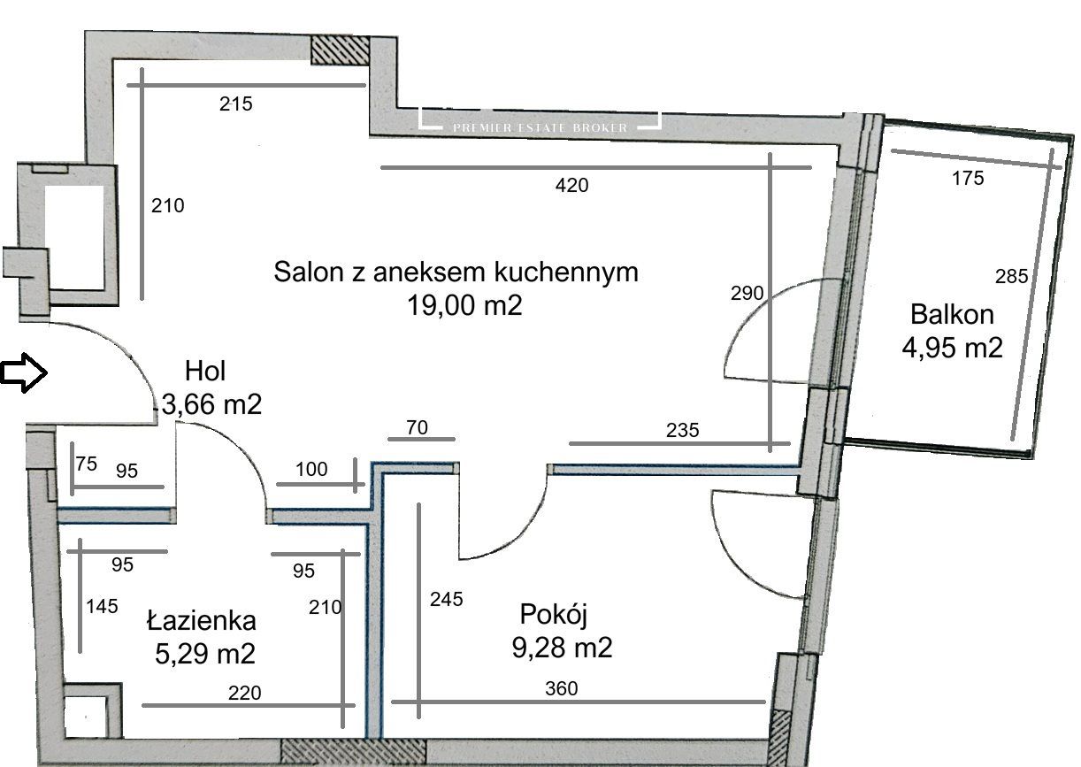 Mieszkanie 2-pokojowe Warszawa Mokotów, ul. Kwitnących Jabłoni. Zdjęcie 19