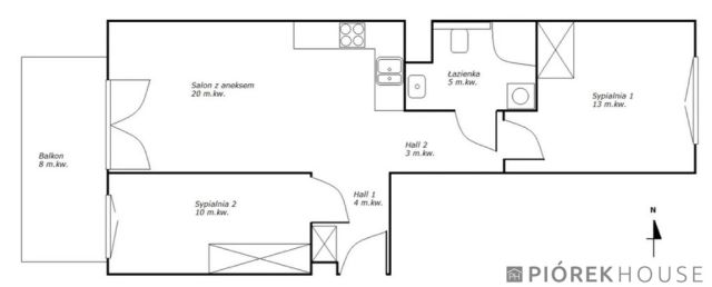 Mieszkanie 3-pokojowe Warszawa Bemowo, ul. Górczewska. Zdjęcie 13