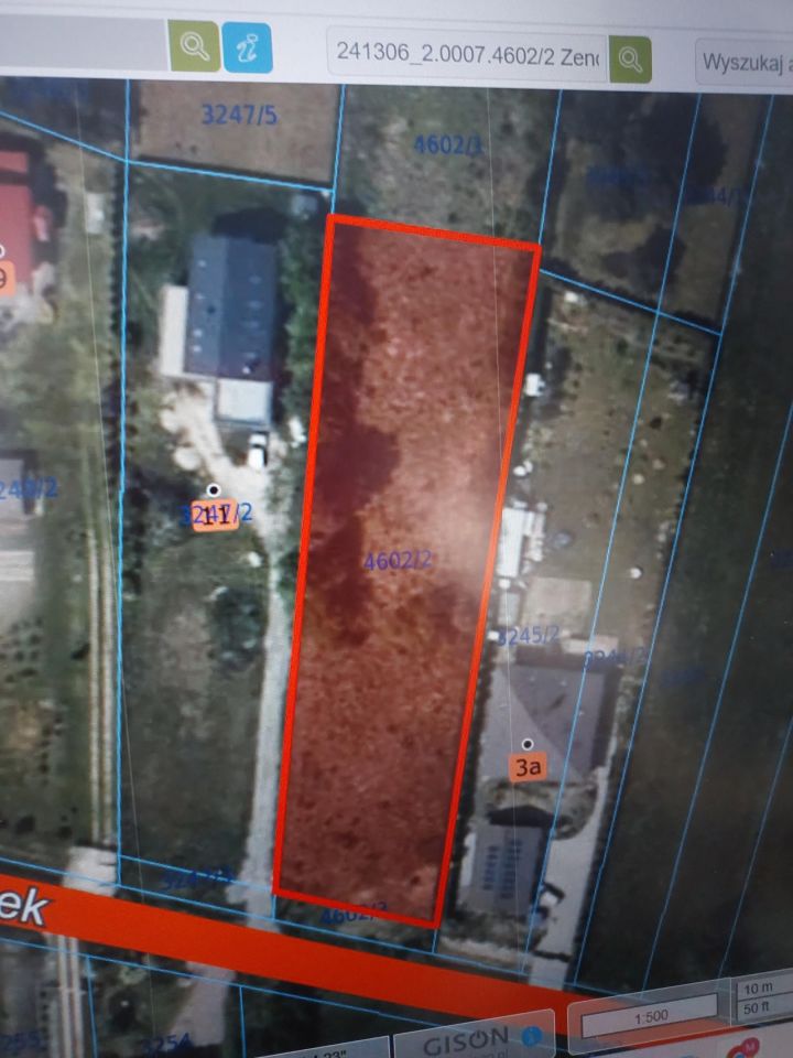 Działka budowlana Zendek Ostrowy, ul. Jasionek. Zdjęcie 2