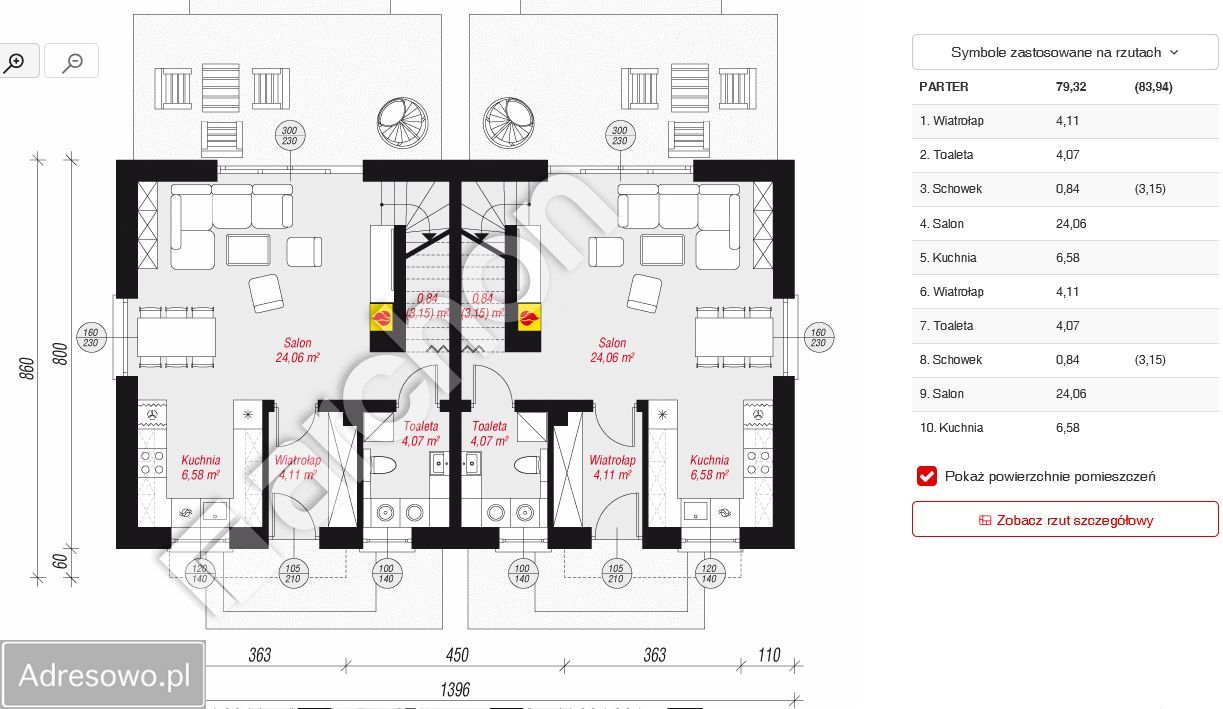 bliźniak, 4 pokoje Płoty. Zdjęcie 9
