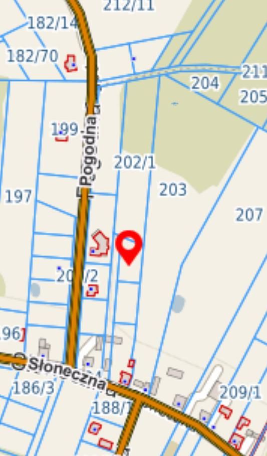 Działka rolno-budowlana Sierzchów, ul. Słoneczna. Zdjęcie 2