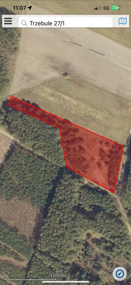 Działka rolna Trzebule. Zdjęcie 11
