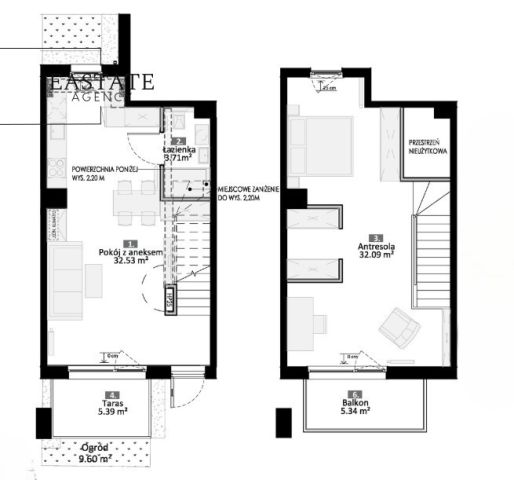 Mieszkanie 2-pokojowe Gdańsk Sobieszewo, ul. Turystyczna. Zdjęcie 14