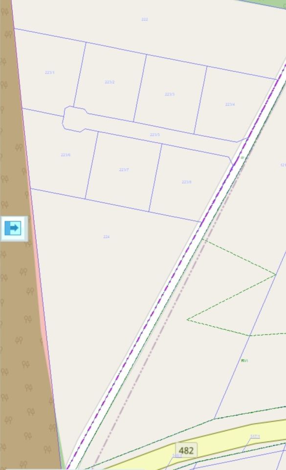 Działka budowlana Chobanin. Zdjęcie 2