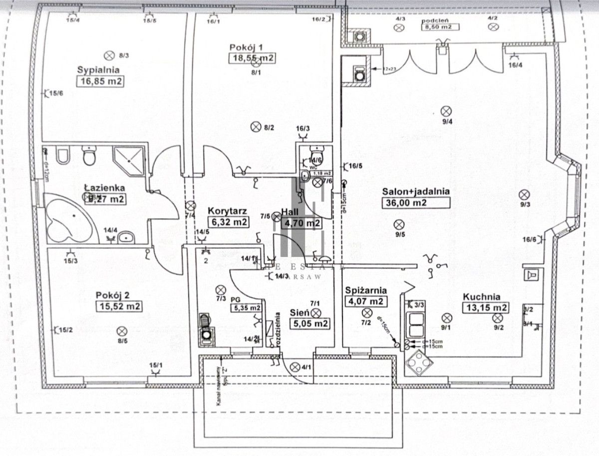 dom wolnostojący, 5 pokoi Stara Wieś, ul. Agawy. Zdjęcie 15