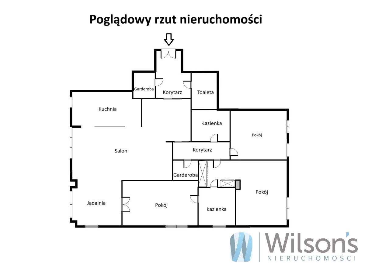 Mieszkanie 4-pokojowe Warszawa Żoliborz, ul. Bitwy pod Rokitną. Zdjęcie 12