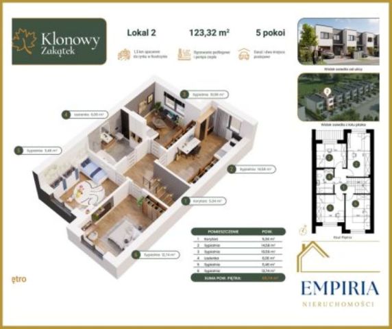 dom szeregowy, 5 pokoi Kostrzyn, ul. Klonowa. Zdjęcie 6