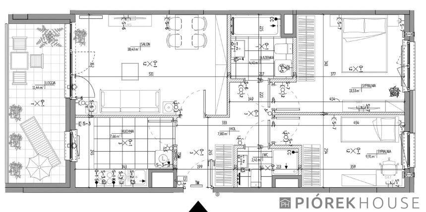 Mieszkanie 3-pokojowe Warszawa Wola, ul. Nakielska. Zdjęcie 17
