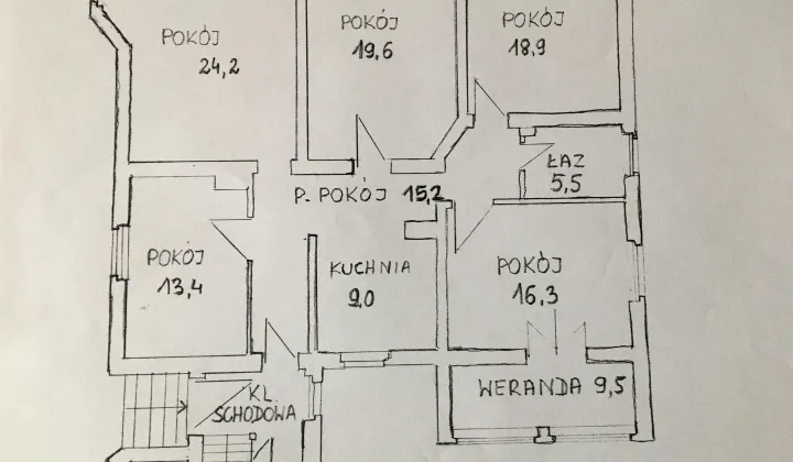 Mieszkanie 5-pokojowe Nowa Sól Koserz, ul. Grobla