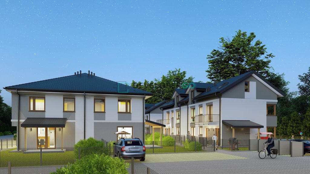 dom szeregowy, 4 pokoje Porosły